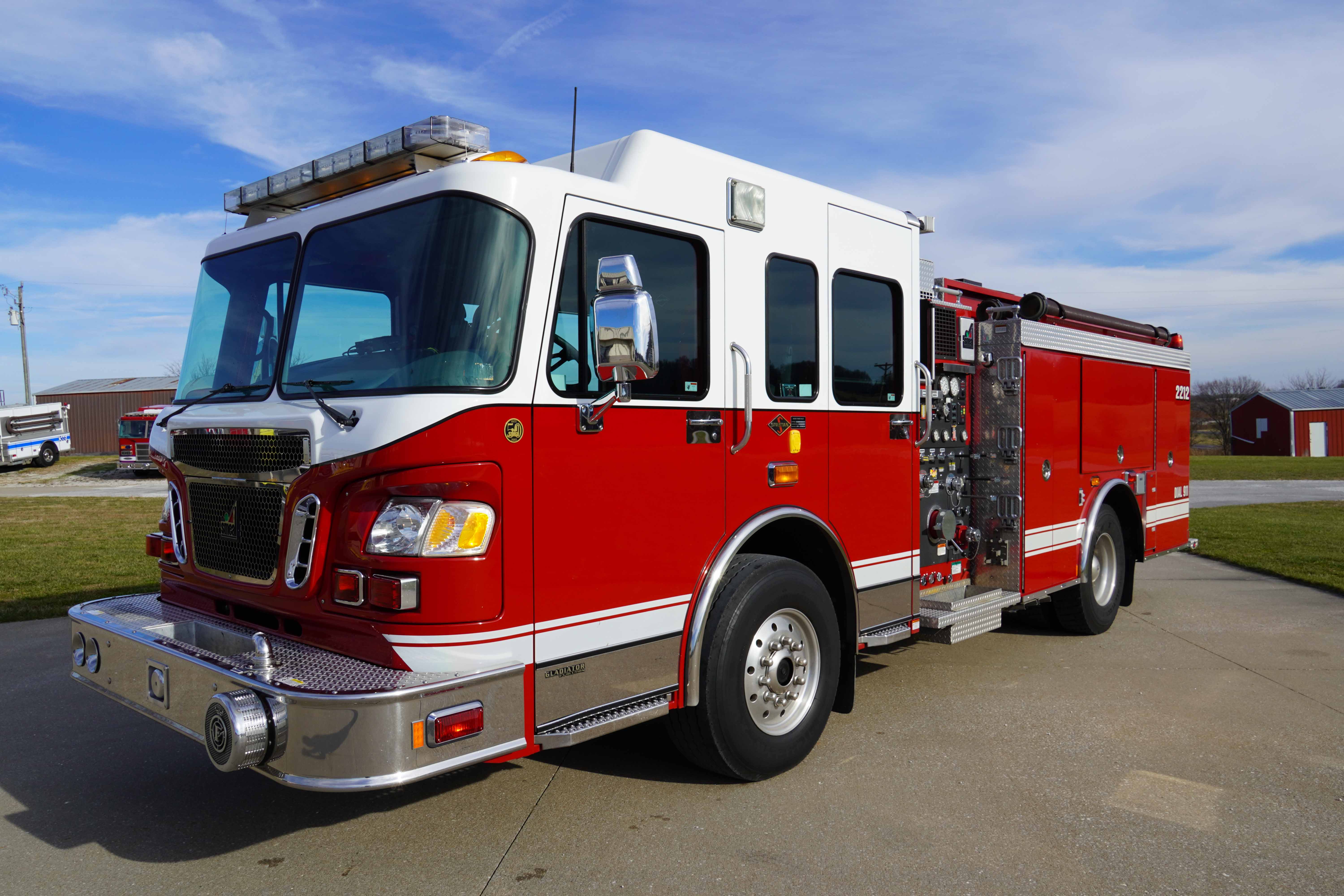 2005 Spartan Smeal Pumper Used Truck Details